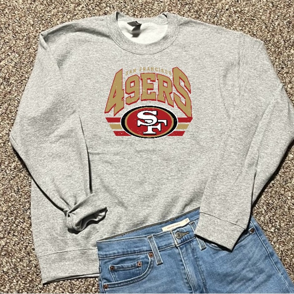 san francisco 49ers crewneck